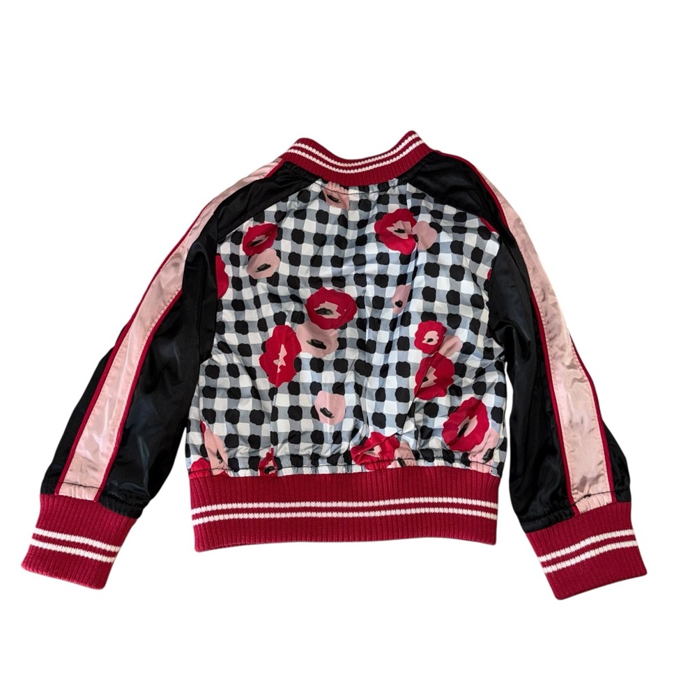 Urban Republic Red and Black Puffer Jacket with Sporty Design - Picture 2 of 3